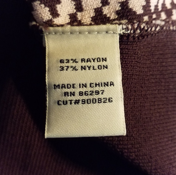 BCBGMaxAzria Brown Pink Long Sleeve Zip Front Cardigan Sweater Womens M NWT - Picture 12 of 13